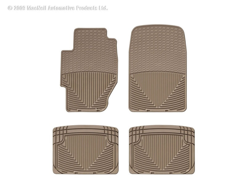 WT Rubber Mats - Rear - Tan-thumbmail-3