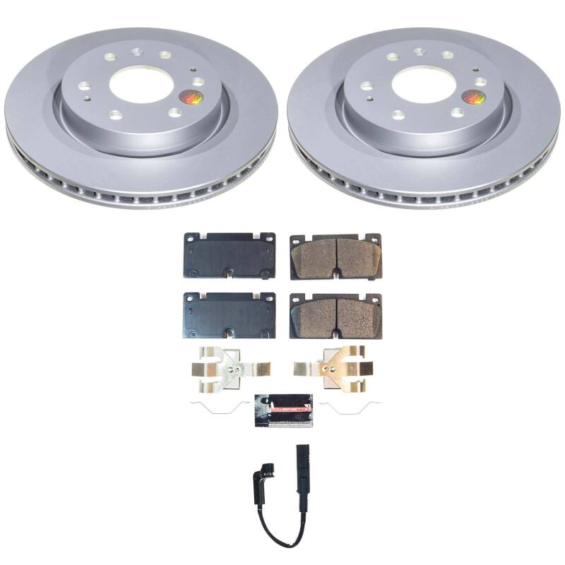 Power Stop 23-25 Chevrolet Colorado Front Z23 Coated Brake Kit-thumbmail-1