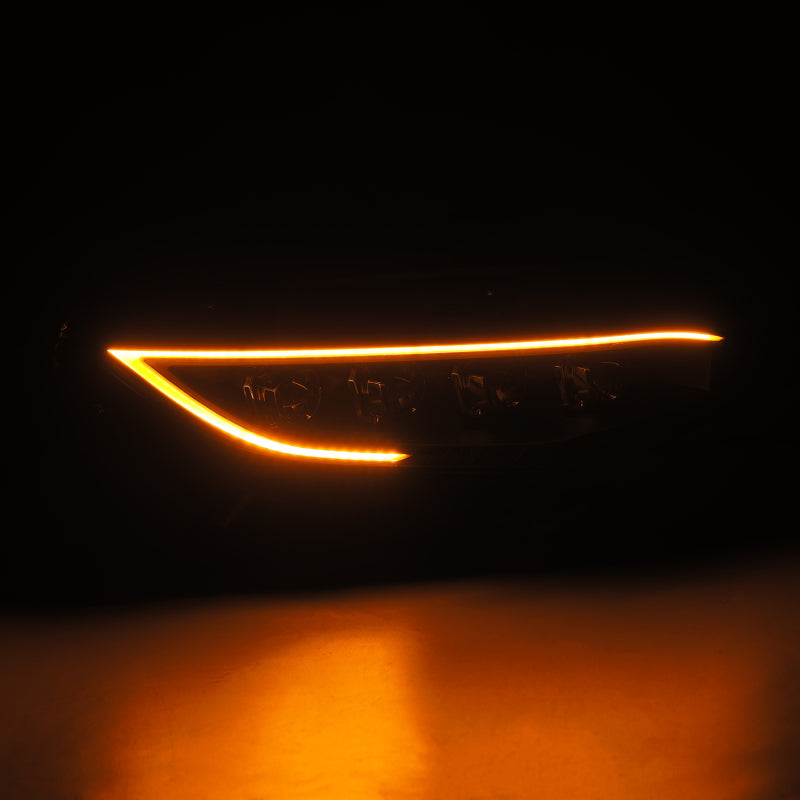 AlphaRex 16-21 Honda Civic NOVA-Series LED Proj Headlights Alpha-Black w/Actv Lgt & Seq.Sig / SB DRL-thumbmail-5