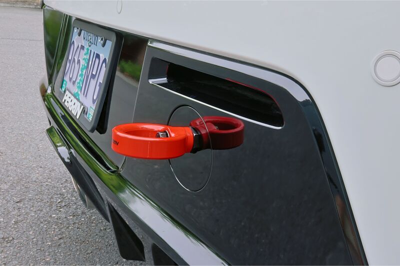 PERRIN 23-26 Toyota GR Corolla Rear Tow Hook - Red-thumbmail-2