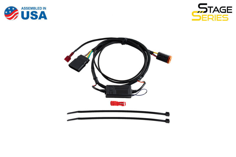 Diode Dynamics Stage Series C1R/C2R 4-pin Single-Output Trailer Wiring Harness-thumbmail-3