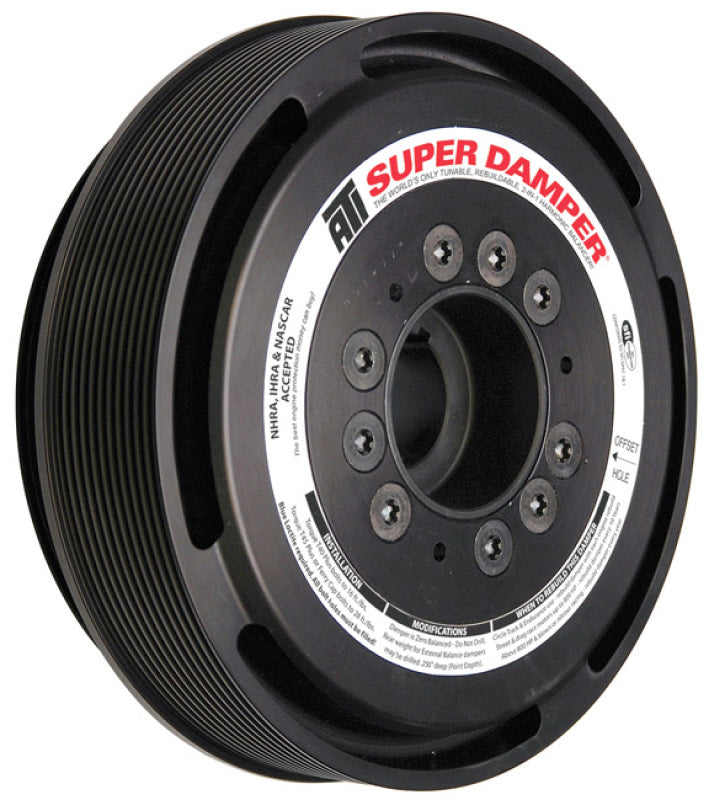 ATI Damper - 7.425in - Steel LW - 8 & 4 Grv - LS1-2-3-6 & L76 - 97-13 - Y Body & SS & G8 - 3 Ring-thumbmail-1