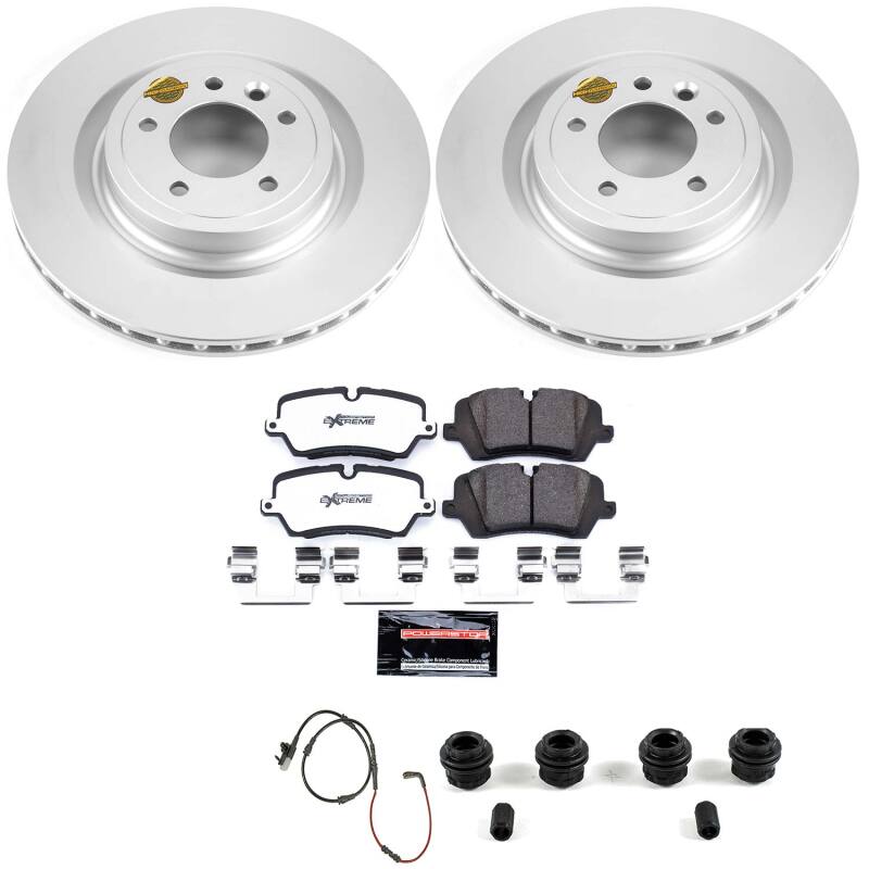 Power Stop 2017 Land Rover Discovery Rear Z36 Coated Truck & Tow Brake Kit-thumbmail-1