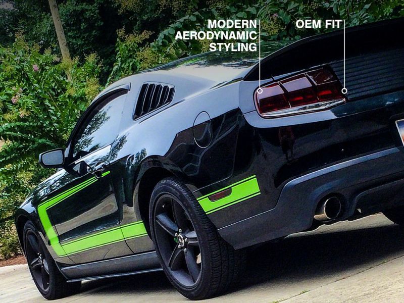 Raxiom 10-12 Ford Mustang Aero Tail Lights- Blk Housing (Smoked Lens)-thumbmail-7