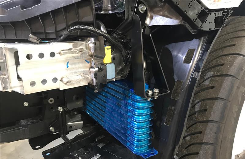 GReddy 2017-2019 Honda Civic Type-R NS1010G 10 Row Oil Cooler Kit-thumbmail-5