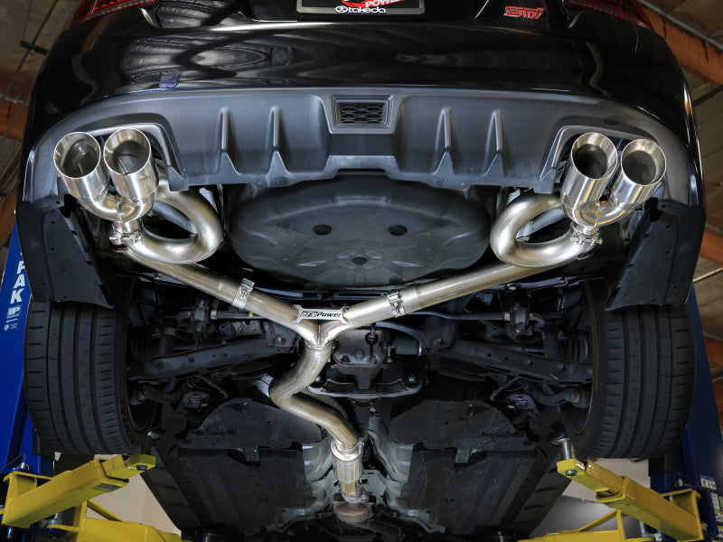 aFe Subaru WRX/STi 15-21 H4-2.0/2.5L Takeda 3in to 2-1/2in Stnlss Cat-Back Exhst w/ Polished Tip-thumbmail-2