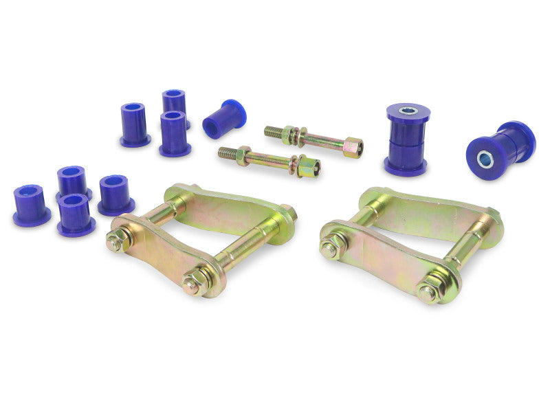 Superpro 05-15 Toyota Hilux 4WD Greasable Shackle and Bushing Kit-thumbmail-1
