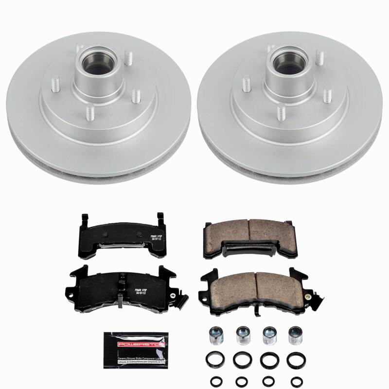 Power Stop 82-87 Buick Regal Front Z23 Coated Brake Kit-thumbmail-1