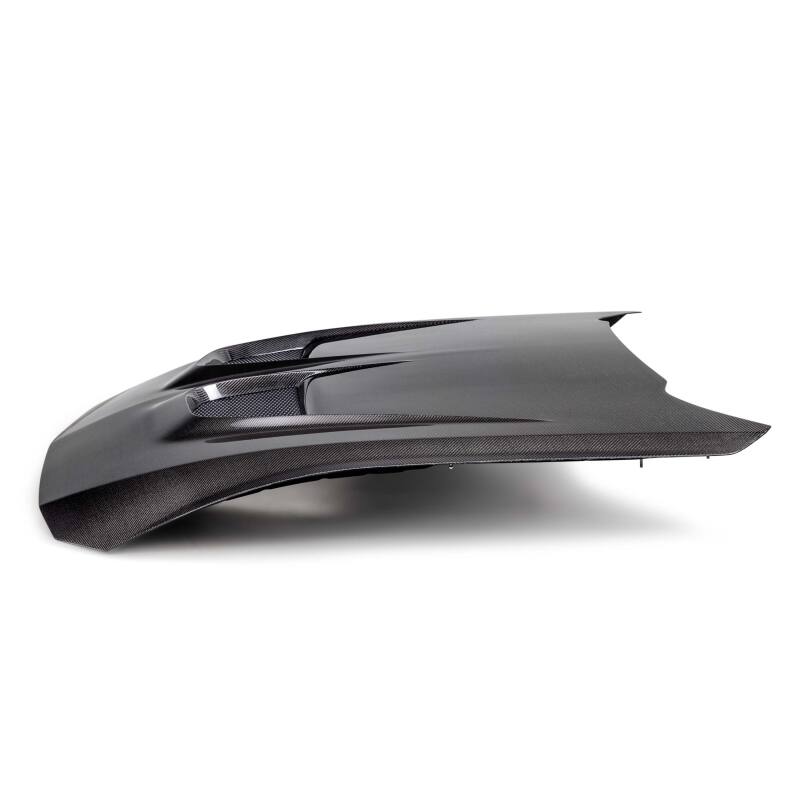 Anderson Composites 2024 Ford Mustang Type-GTD Double Sided Carbon Fiber Hood-thumbmail-3
