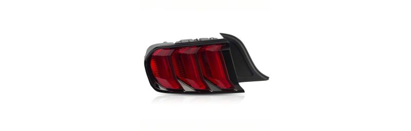 Raxiom 15-23 Ford Mustang Euro Style LED Tail Lights- Gloss Black Housing- Red Lens-thumbmail-9