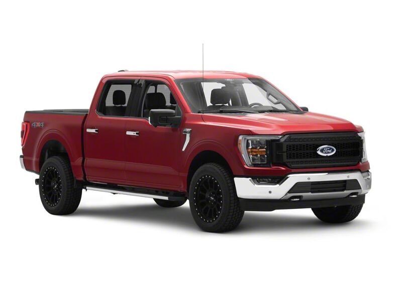 Raxiom 21-23 Ford F-150/ Exc.Raptor CXR Series LED Upper Replacement Grille with White DRL- Black-thumbmail-7