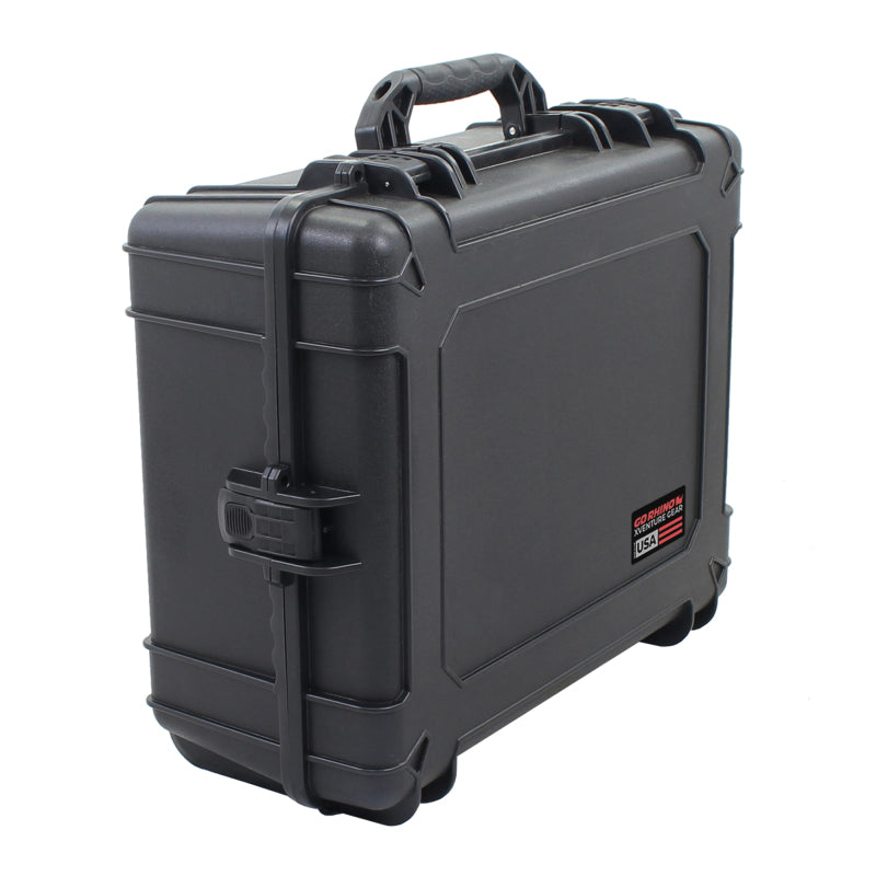 Go Rhino XVenture Gear Hard Case w/Foam - Large 25in. / Lockable / IP67 - Tex. Black-thumbmail-10