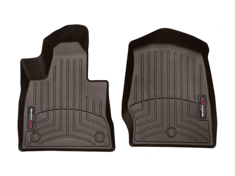 WeatherTech 2020+ Ford Explorer Front FloorLiner - Cocoa-thumbmail-1