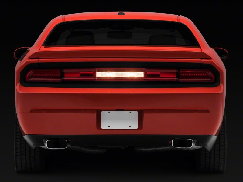 Raxiom 08-14 Dodge Challenger LED Tail Lights- Chrome Housing - Red/Clear Lens-thumbmail-9