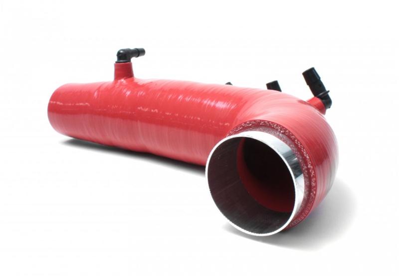 Perrin 08-13 Subaru WRX / 05-09 Legacy GT Red Turbo Inlet Hose-thumbmail-2