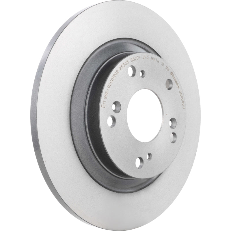 Brembo 15-18 Porsche Macan Front Grooved UV Coated Rotor-thumbmail-1