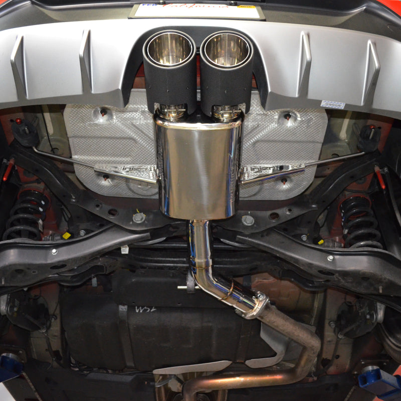 Injen 19-21 Hyundai Veloster L4 1.6L Turbo Performance Stainless Steel Axle Back Exhaust System-thumbmail-2