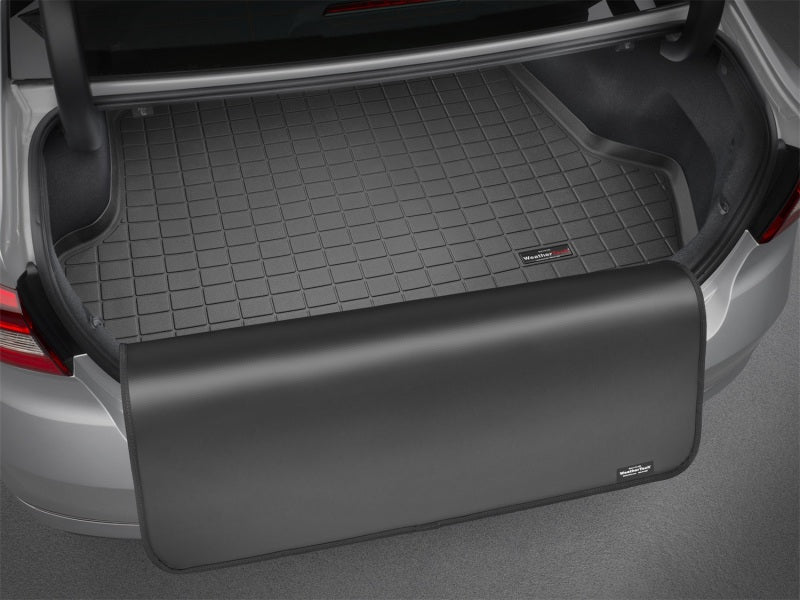 WeatherTech 11-15 Cadillac CTS Cargo Liner w/ Bumper Protector - Black-thumbmail-2