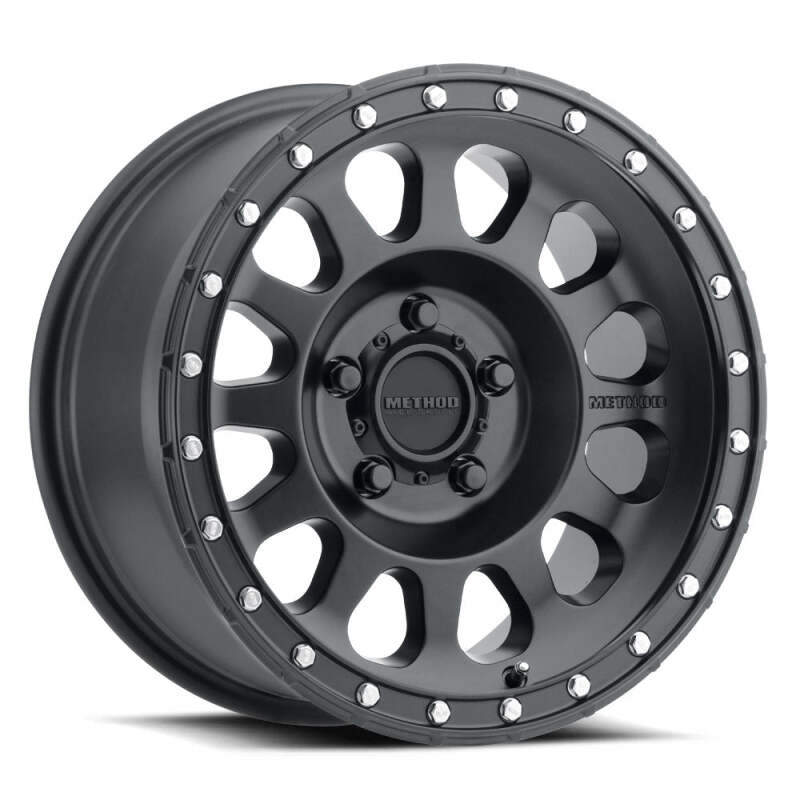 Method MR315 20x9 / 8x180 BP / 18mm Offset / 130.81mm CB Matte Black Wheel-thumbmail-1
