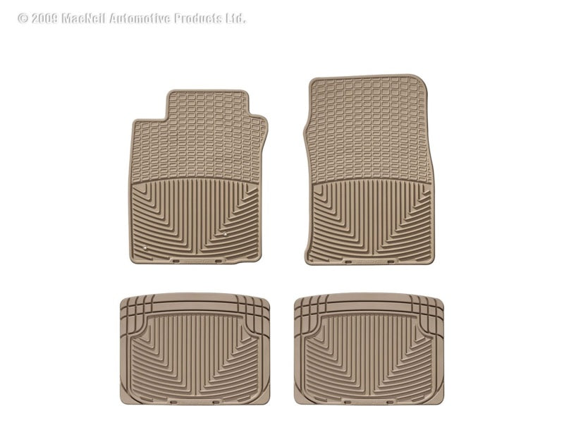 WT Rubber Mats - Rear - Tan-thumbmail-3