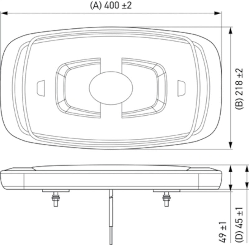Hella L/Bar Mini 16In Led (Mv Fxd Amber)-thumbmail-1