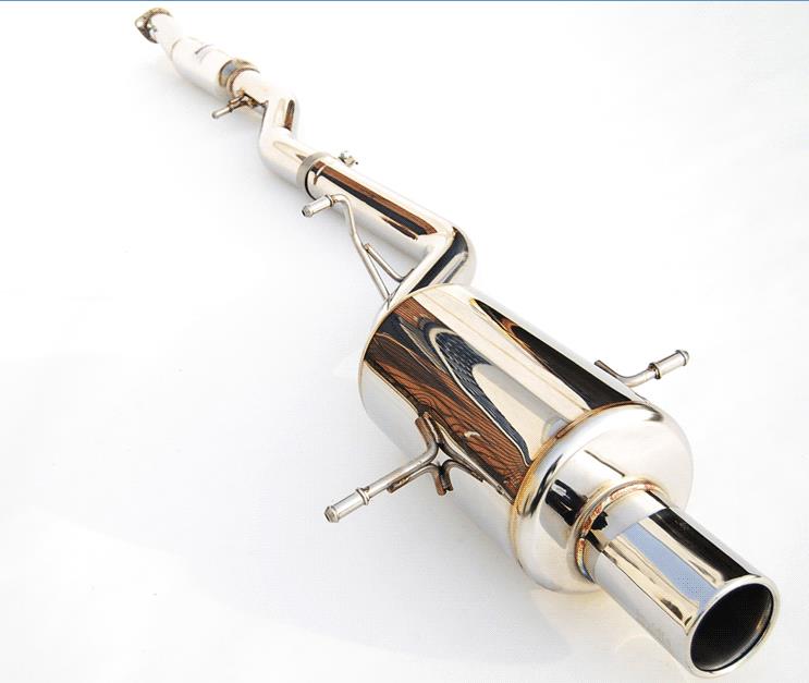 Invidia 02+ WRX/STi 76mm G200 Titanium Tip Cat-back Exhaust-thumbmail-1
