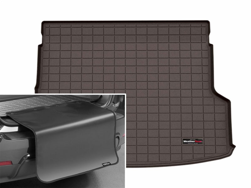 WeatherTech 25-26 Subaru Forester Hybrid Behind 3rd Row Cargo Liner w/Bumper Protector - Cocoa-thumbmail-2