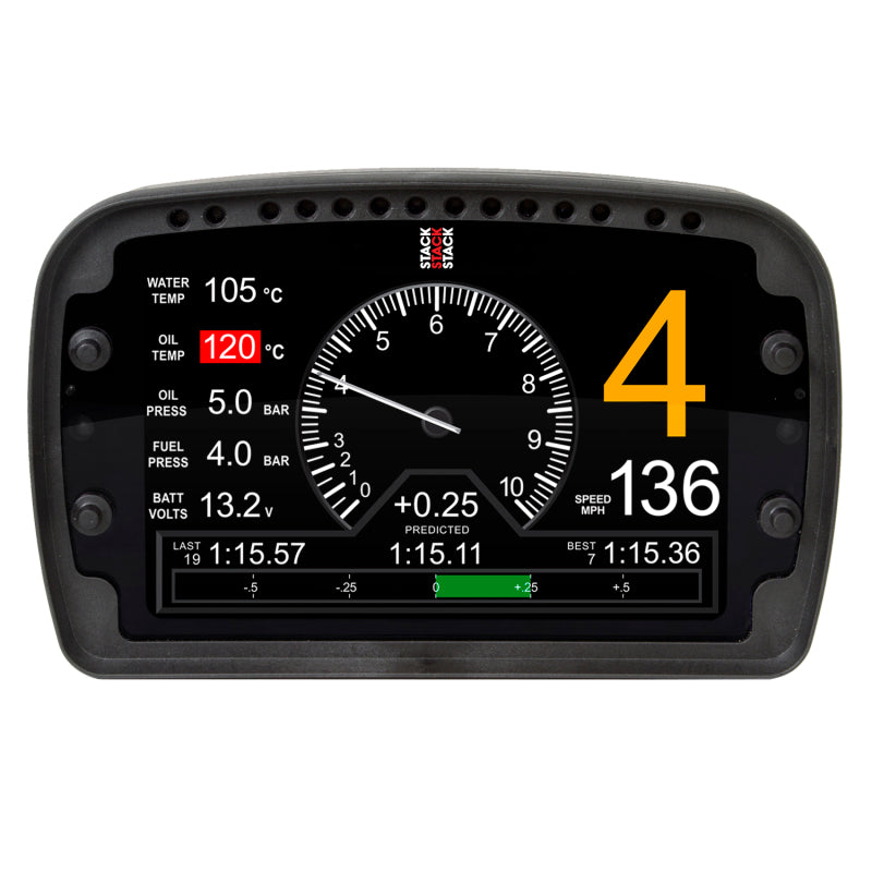 AutoMeter LCD Action Replay Dash, 0-3-8K RPM (PSI, DEG. F, MPH)-thumbmail-2