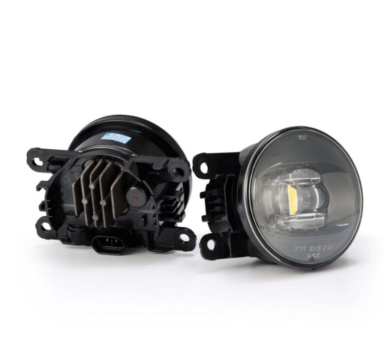 AlphaRex Universal Acura/Ford/Honda/Subaru/Nissan DoubleTap Dual Color LED Proj Fog Lights - Wt/Ambr-thumbmail-5