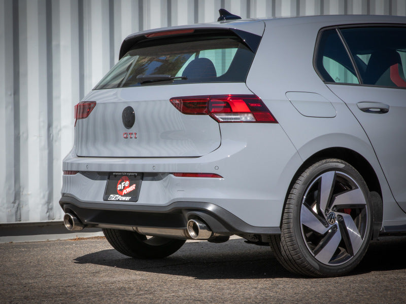 aFe 22-24 Volkswagen GTI MACH Force-Xp 3 to 2-1/2 IN Stainless Steel Cat-Back Exhaust w/Polished Tip-thumbmail-2