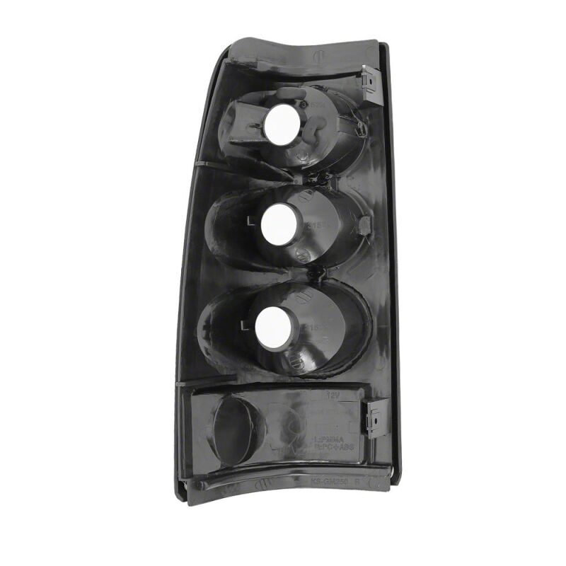 Raxiom 99-02 Chevrolet Silverado 1500 Fleetside Axial Series Tail Lights- Black- Smoked Lens-thumbmail-2