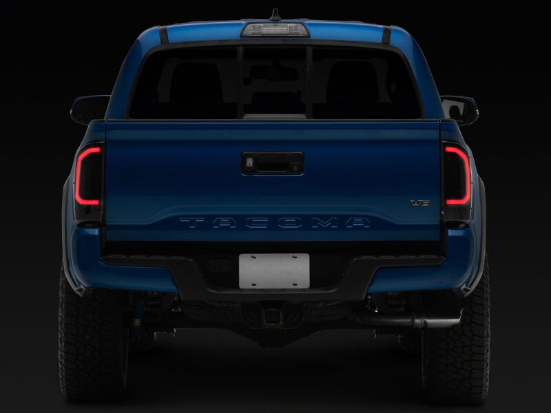 Raxiom 16-23 Toyota Tacoma Axial Series LED Tail Lights- Black Housing- Smoked Lens-thumbmail-6