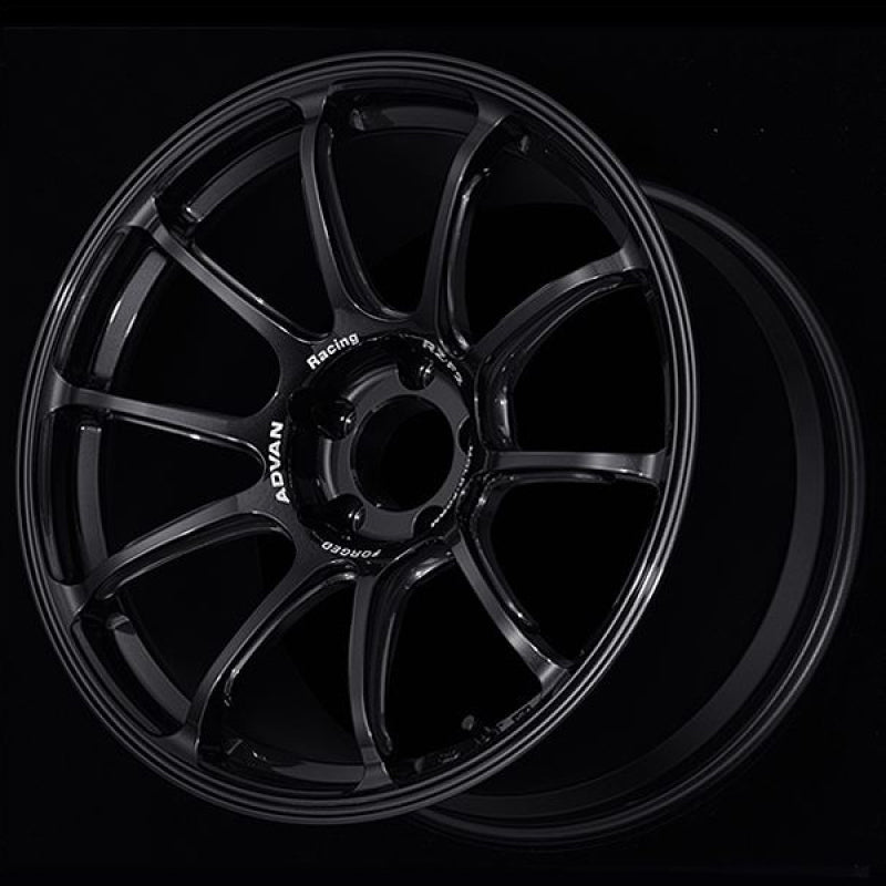 Advan RZ-F2 18x10.0 +35 5-114.3 Racing Titanium Black Wheel-thumbmail-1