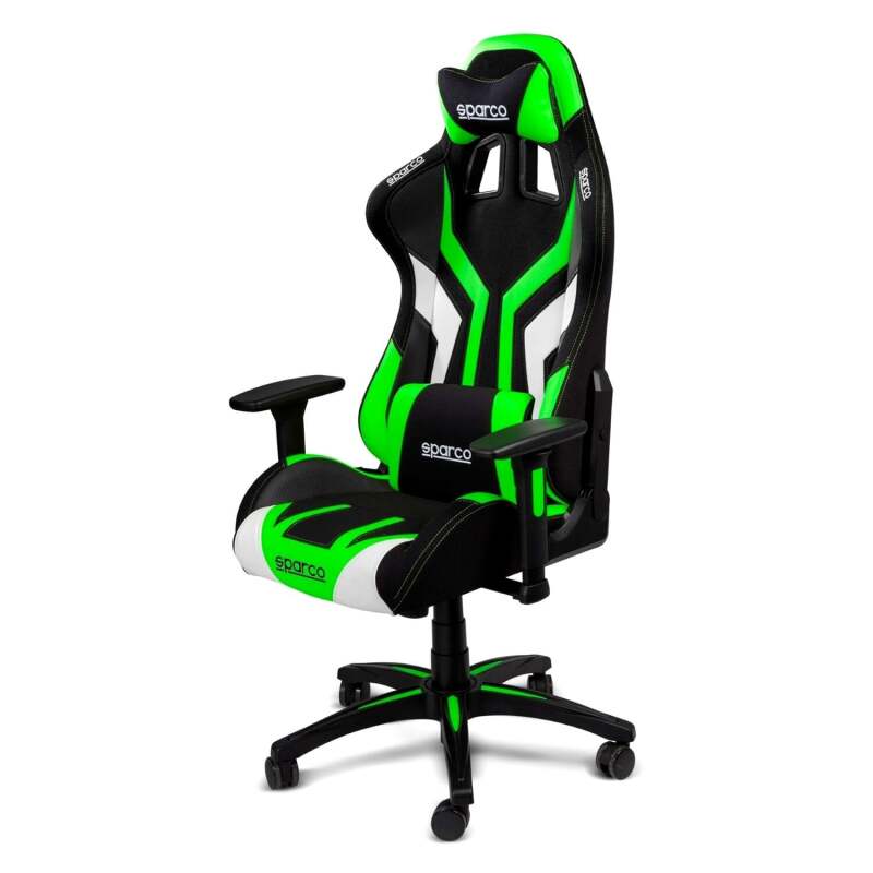 Sparco Gaming Chair Torino Black/Grn-thumbmail-1