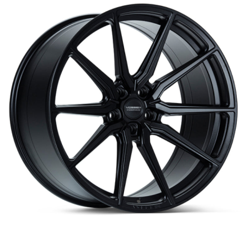 Vossen HF-3 - 20X9.5 - 5X120 - ET20 - DEEP - 72.56 - SB - SATIN BLACK-thumbmail-1