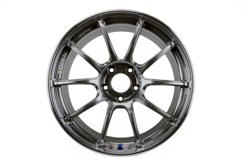 Advan RZII 18X9.0 +63 5-114.3 Racing Wheel - Hyper Black & Ring Wheel-thumbmail-1