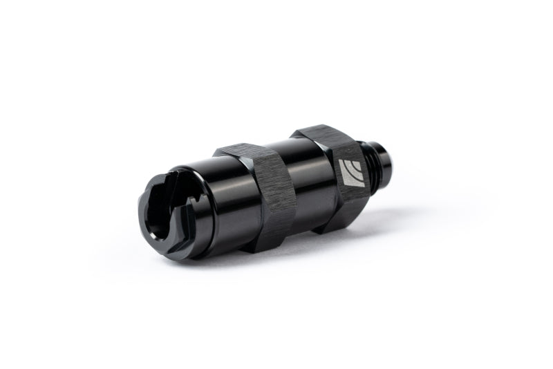 AMS Performance 5/16 Quick Connect to -6AN Inline Fuel Pulsation Damper w/ -6AN Fuel Line-thumbmail-4