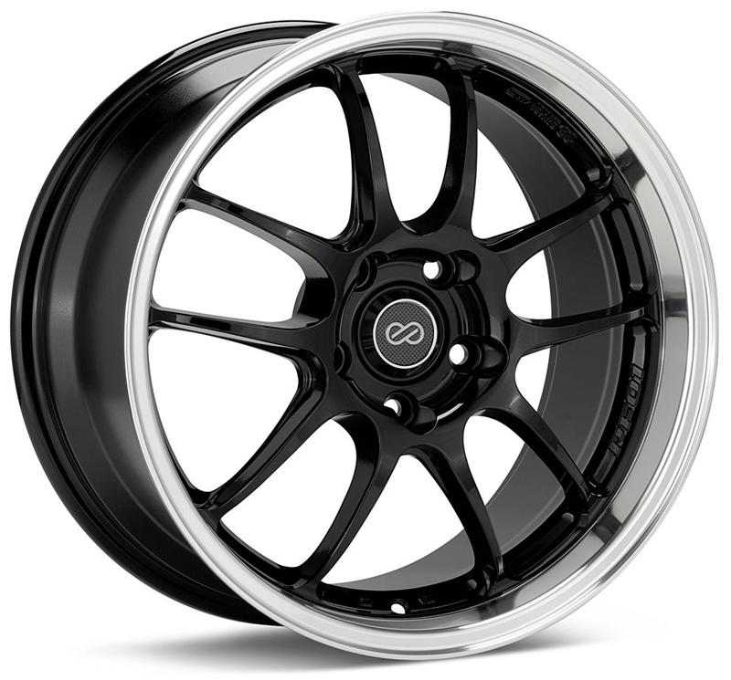 Enkei PF01 17x9 5x114.3 35mm Offset 75mm Hub Bore - White Machined-thumbmail-2