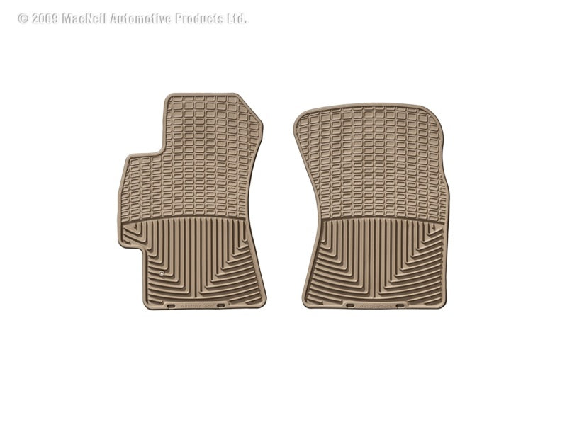 WeatherTech 93-01 Subaru Impreza Front Rubber Mats - Tan-thumbmail-2