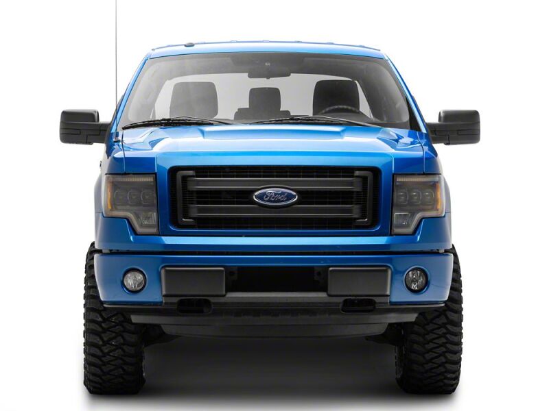 Raxiom 09-14 Ford F-150 CXR Series LED Projector Headlights- Black Housing- Clear Lens-thumbmail-4