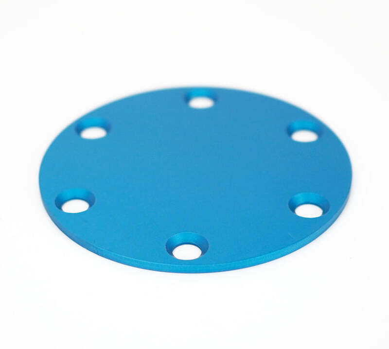 NRG Horn Delete Plate Laser Logo - Blue-thumbmail-2