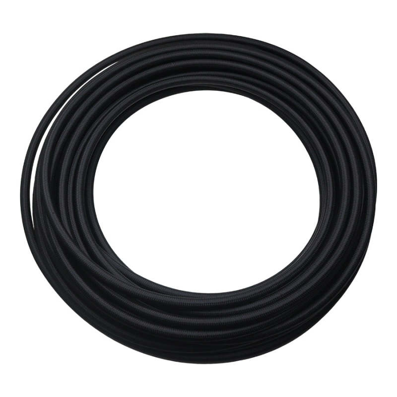 DeatschWerks 10AN Black Nylon Braided PTFE Hose - 50ft-thumbmail-1