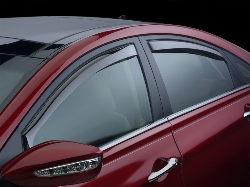 WeatherTech 2015+ Chevy Colorado/GMC Canyon Front Side Window Deflectors - Dark Smoke-thumbmail-4