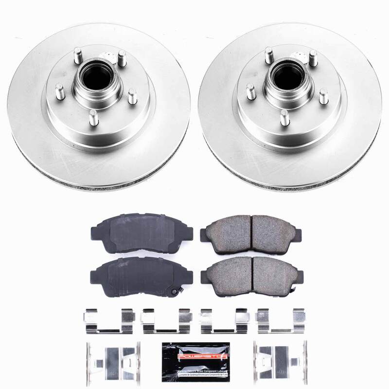 Power Stop 95-01 Ford Explorer Front Z23 Coated Brake Kit-thumbmail-1
