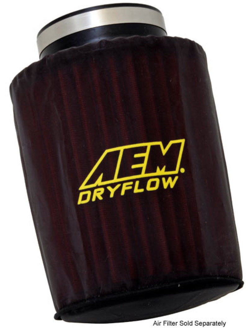 AEM Air Filter Wrap 6 inch Base 5 1/8inch Top 7 1/8 inch Tall-thumbmail-2