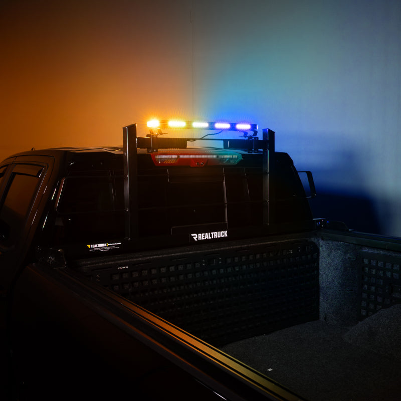Putco 24In Universal 24In Tri Color Hornet Light (Amber/Blue/White) - LED Stealth Rooftop Strobe Bar-thumbmail-7