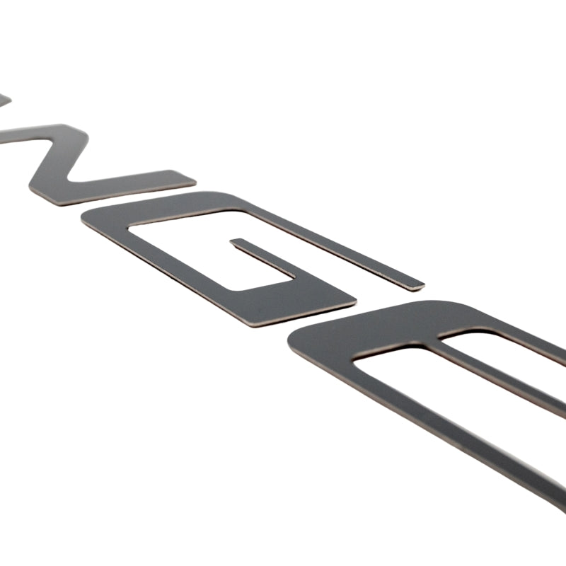 Putco 24-26 Ford Ranger Tailgate Letters - Matte Black-thumbmail-2