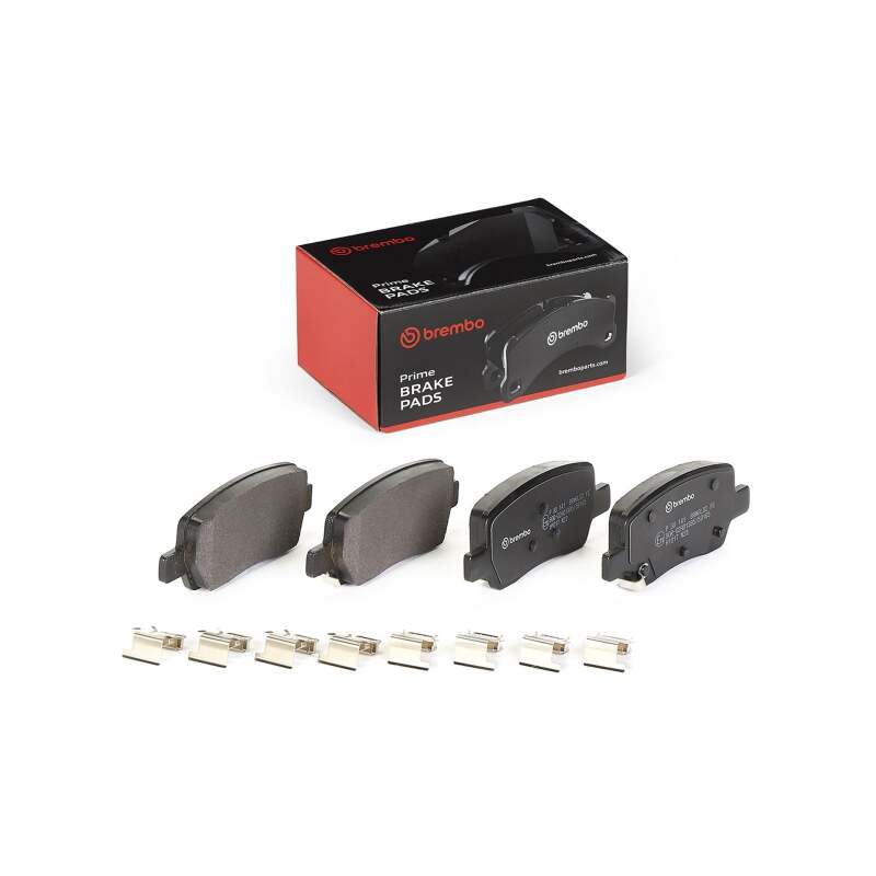 Brembo OE 22-24 Hyundai Santa Cruz/21-23 Santa Fe/22-24 Kia Carnival Low-Met Brake Pad - Rear-thumbmail-3