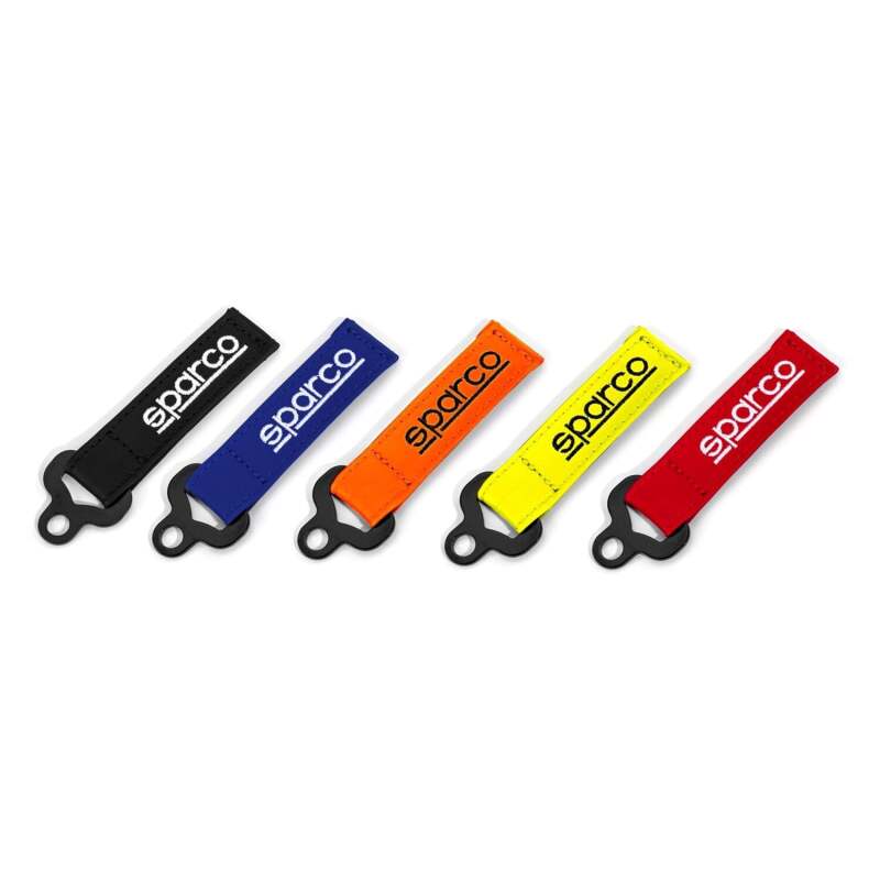 Sparco Keychain Leather - Blue-thumbmail-1