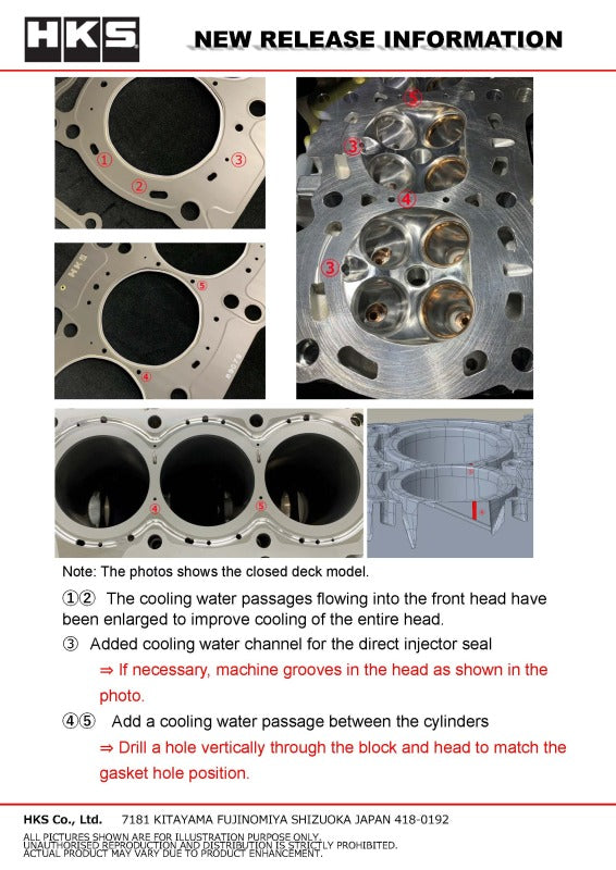 HKS Grommet Head Gasket Super Cooling ProG16E T 0.8-thumbmail-2